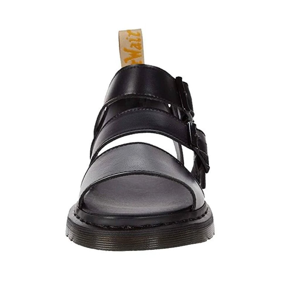 Dr. Martens Black Vegan Gryphon Gladiator Sandals Size US 6.5 Unisex - Picture 3 of 6